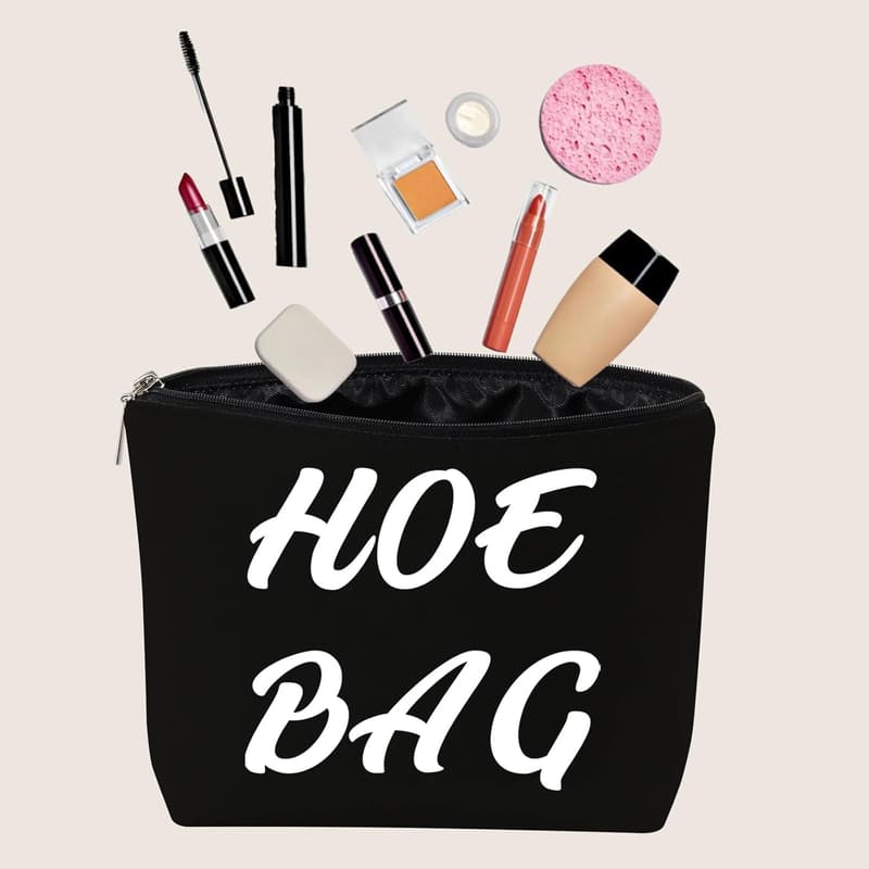 Hilarious Gag Gift Black Hoe Bag