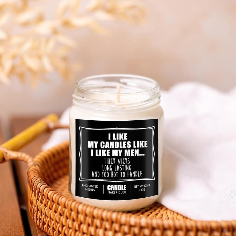 Funny Scented Candle - Hand-Poured Gag Gift for Friends