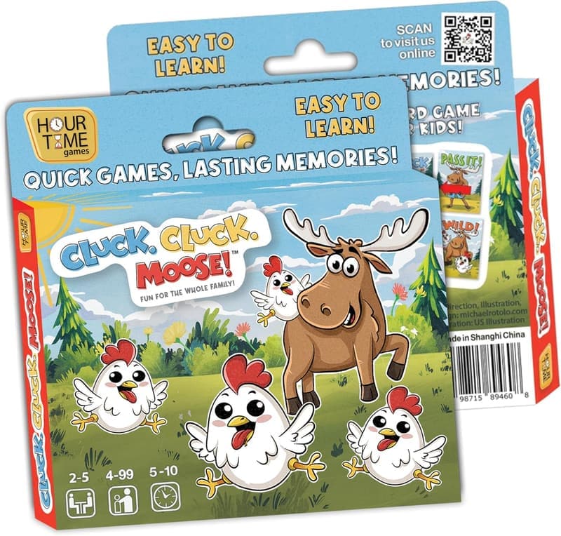 Easter Animal Card Game for Family Fun, Ages 4+