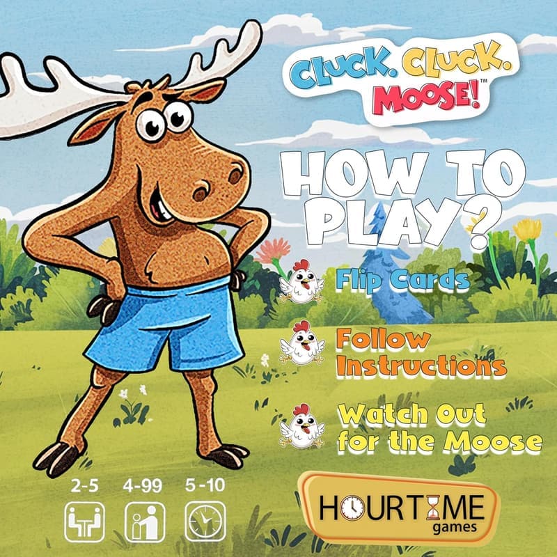 Easter Animal Card Game for Family Fun, Ages 4+