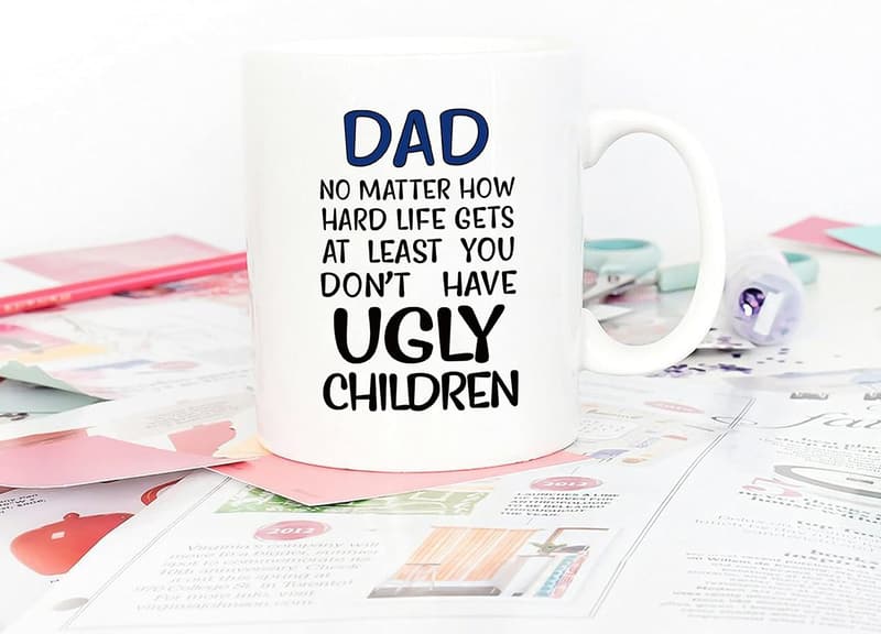 Father's Day Funny Dad Coffee Mug - 11 Oz Gag Gift