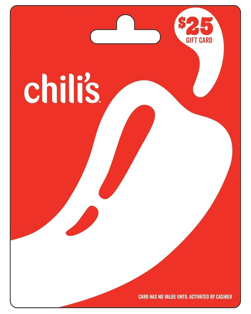 Chili's Restaurant Gift Card