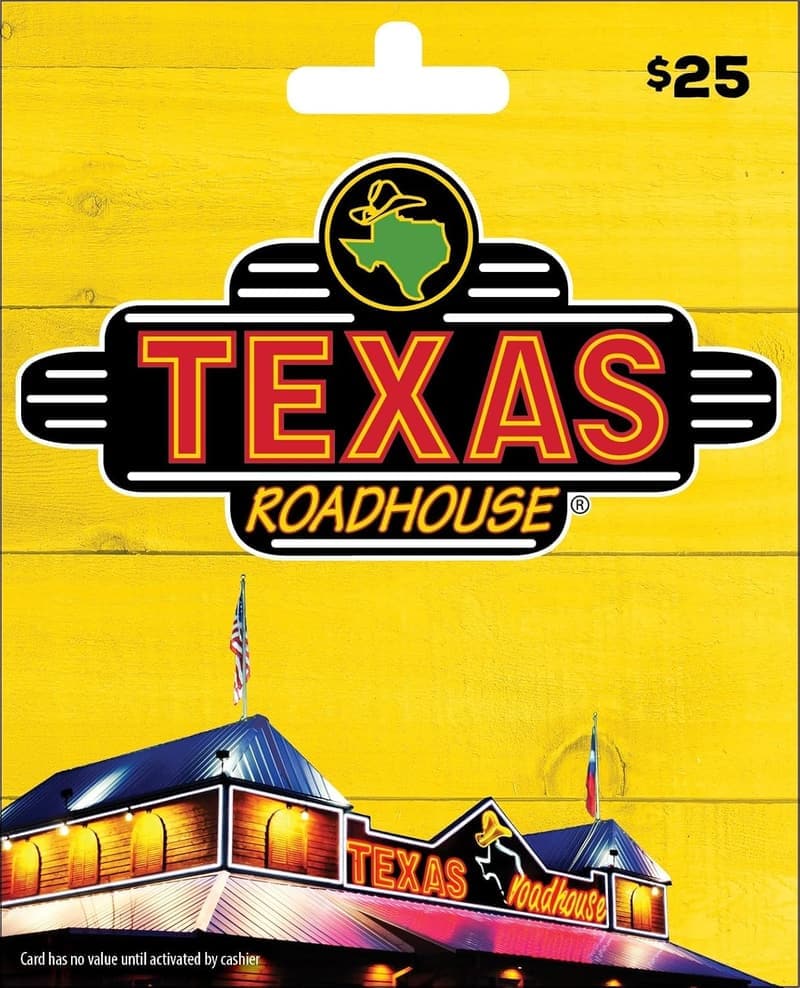 Gift Card for Texas Roadhouse Dining