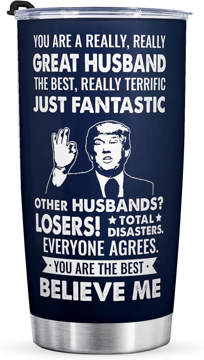 Father's Day Tumbler, 20 Oz Gift for Husband