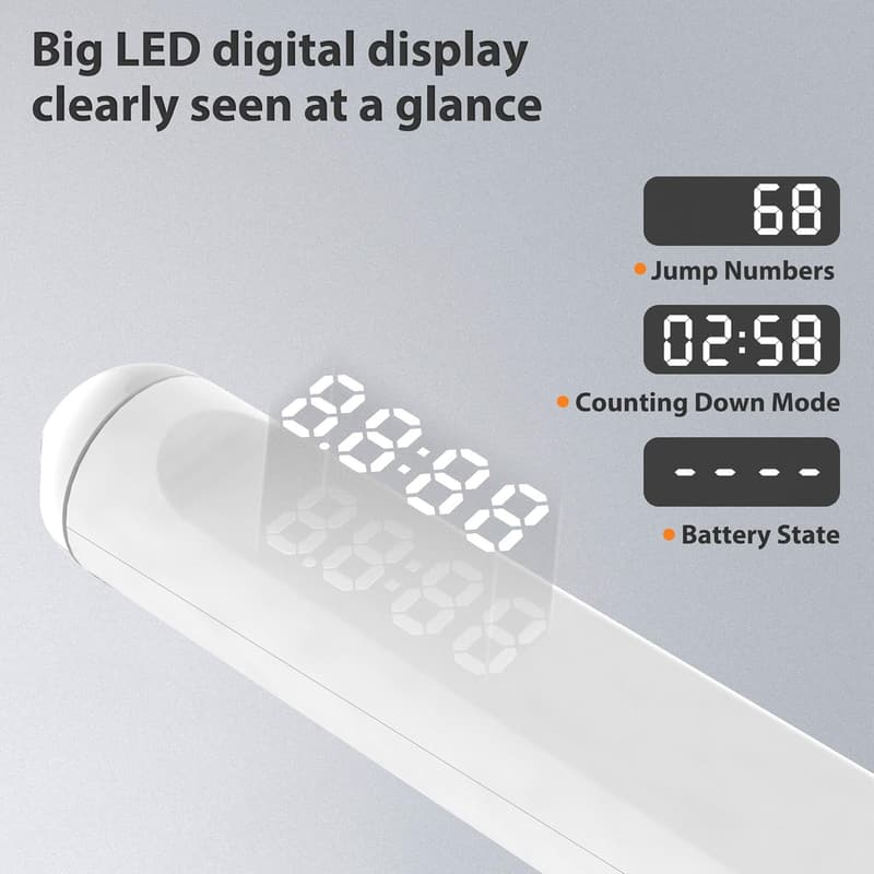Fitness Jump Rope with App Counter