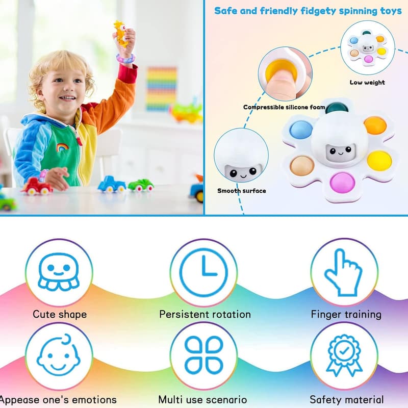 Fidget Toys Pack - Stress Relief for Adults & Kids