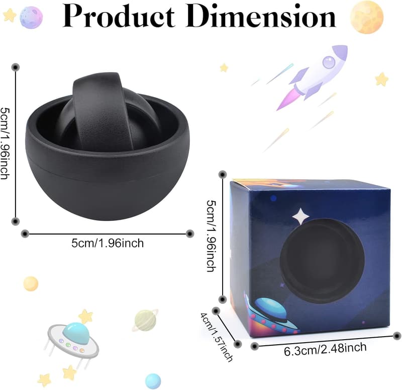 Stress Relief Fidget Spinner for Adults & Kids