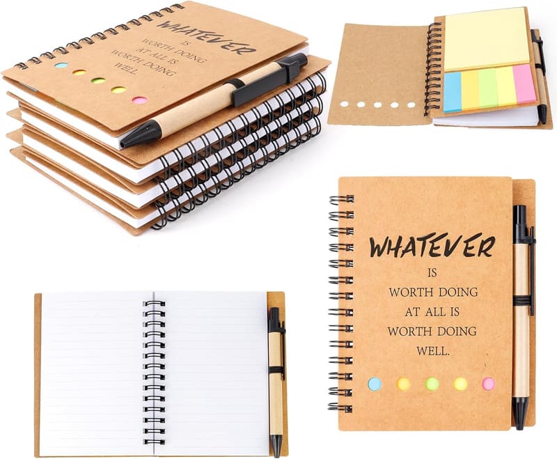 Employee Appreciation Lined Pocket Notepad Set