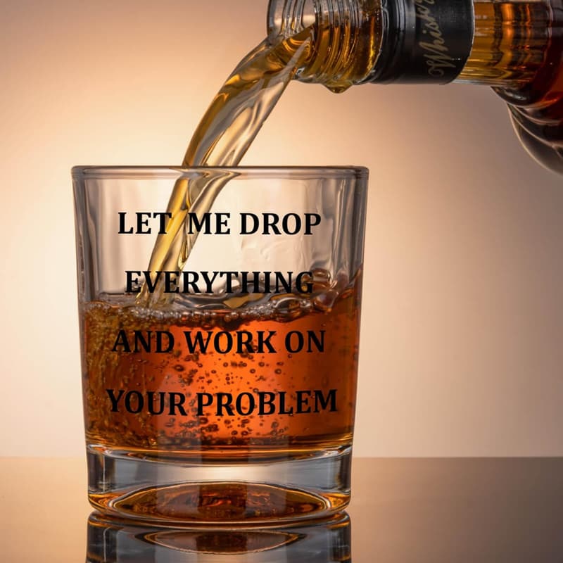 White Elephant Bourbon & Whiskey Shot Glasses for Adults