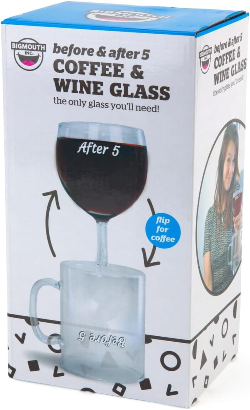 Reversible Coffee & Wine Glass