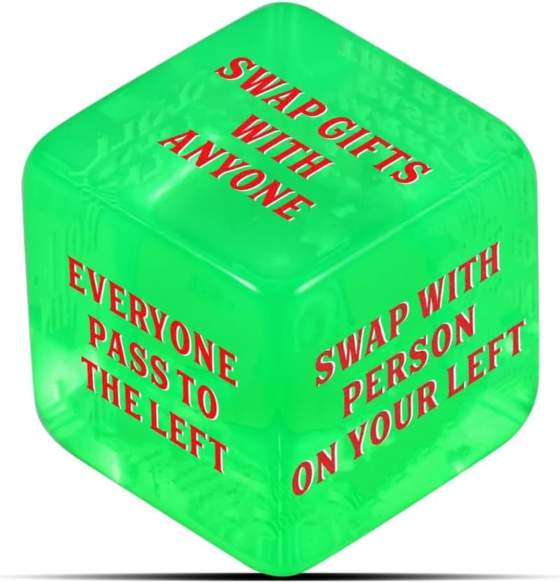 Christmas Dice Game for Coworkers