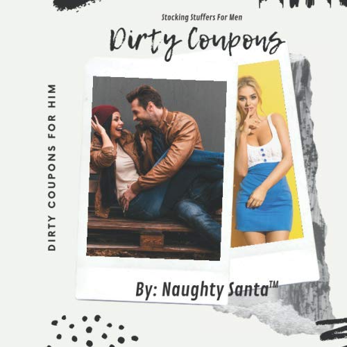 Christmas Dirty Coupons Stocking Stuffer for Men