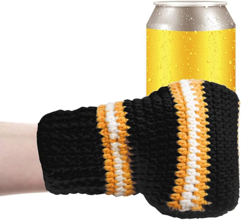 White Elephant Beer Mitt Holder Gloves