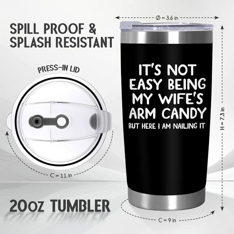 Father's Day Stainless Steel Coffee Tumbler 20 oz
