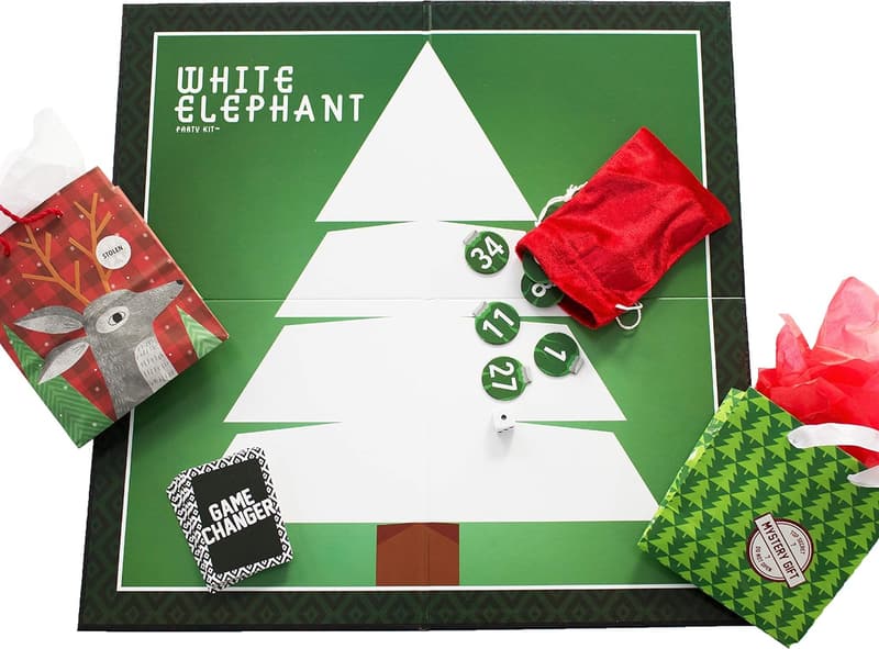 White Elephant Party Kit - Fun Gift Exchange Essentials