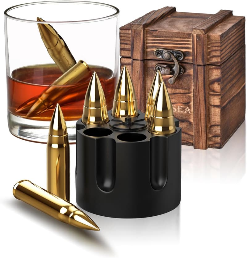 Father's Day Whiskey Stones Gift Set for Men