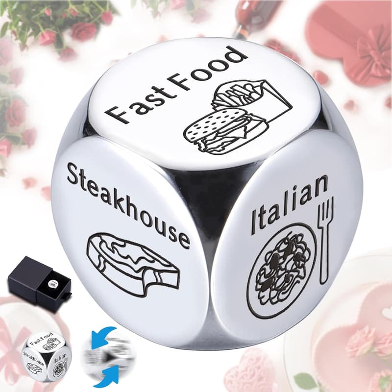 Valentine's Day Couples Dice White Elephant Gift