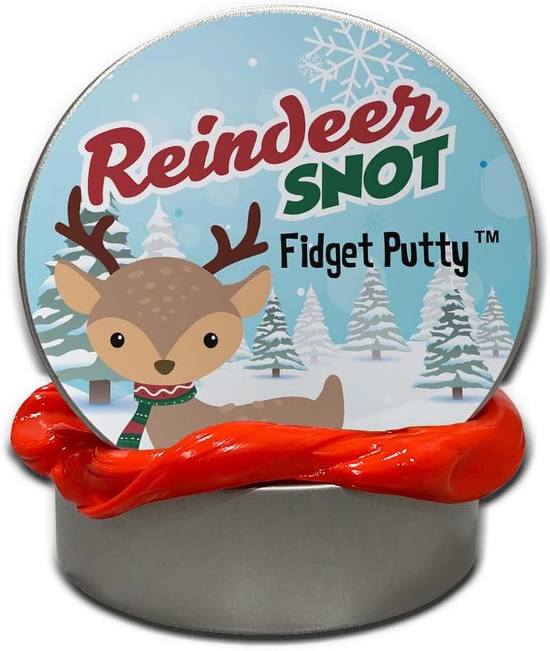 Christmas Red Fidget Putty for Kids and Coworkers