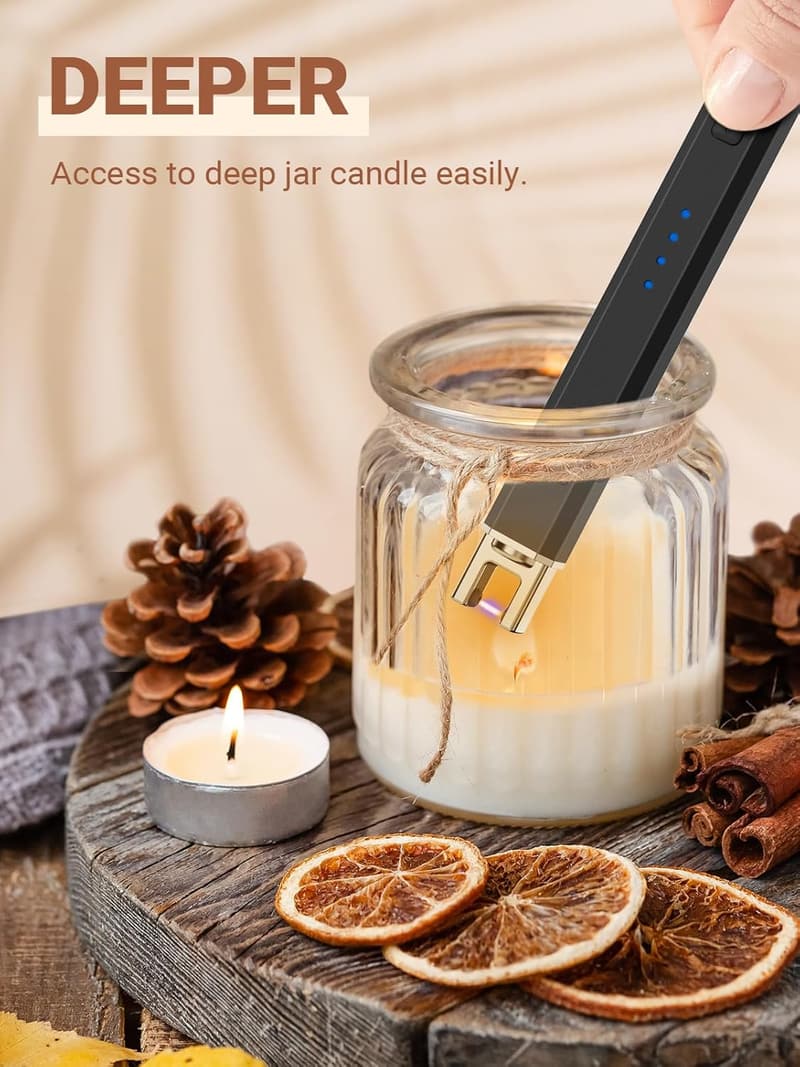 Christmas Rechargeable Plasma Lighter - 2-Pack