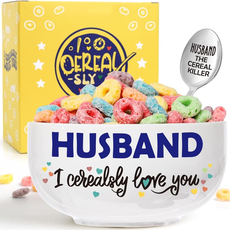 Father's Day Cereal Bowl: 