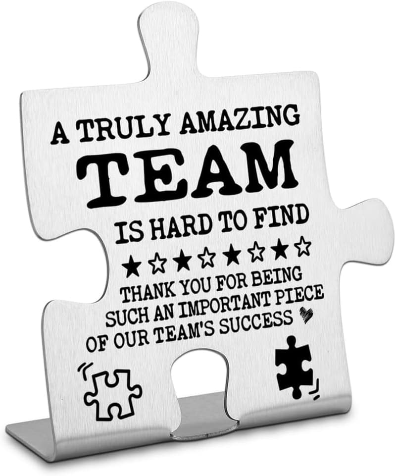 Team Appreciation Decorative Plaque