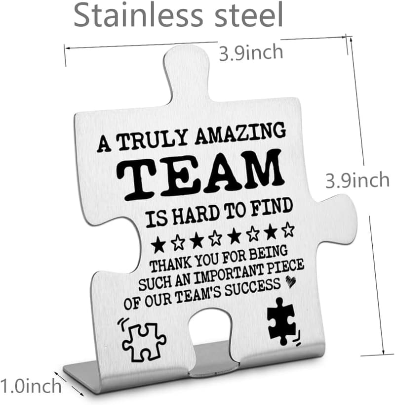 Team Appreciation Decorative Plaque