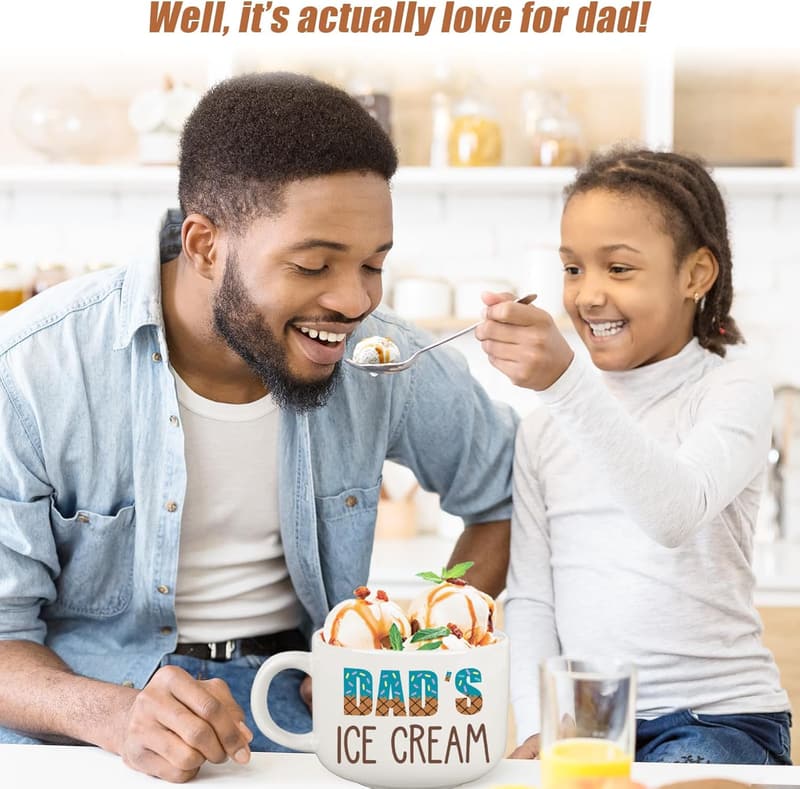 Father's Day Dad's Ice Cream Bowl Gift Set