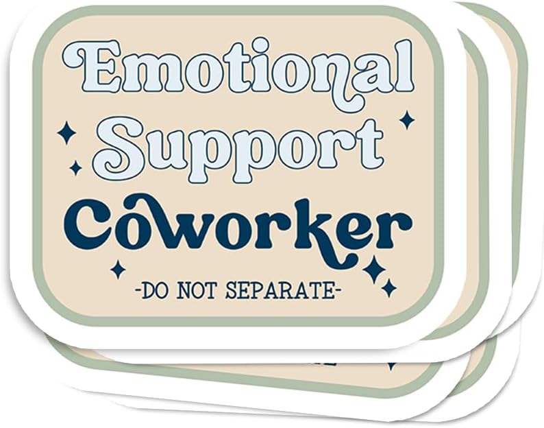 Healthcare Humor Coworker Sticker Set (3pcs, 3