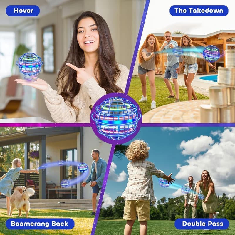 Birthday Gift: Cosmic Hover Orb 2025 for Kids & Adults