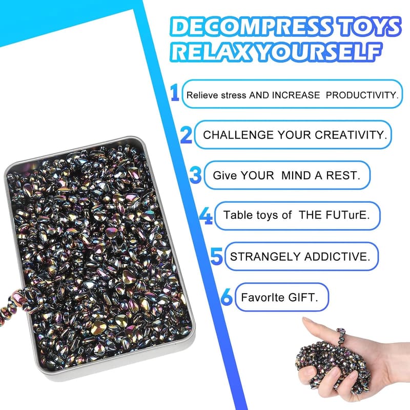 Stress Relief Ferrite Putty: Adult Desk Fidget Toy