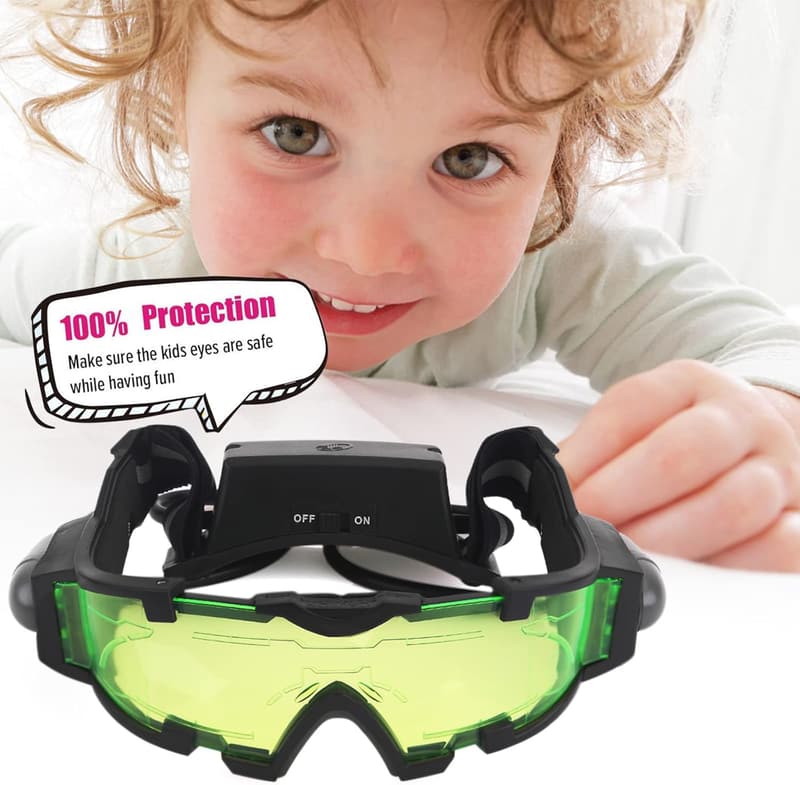 Kids Night Vision Goggles with Green Lens