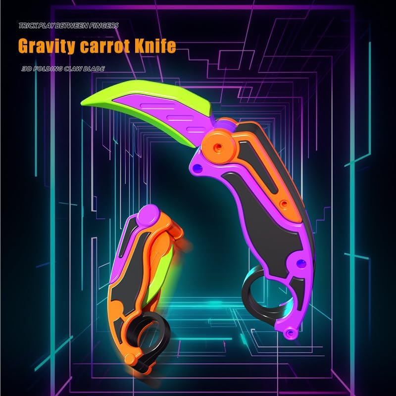 Fidget Claw Knife Set: Anxiety Relief Toy for Kids & Adults