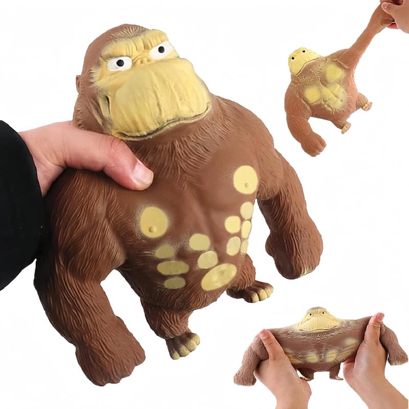 Squishy Stretch Gorilla Toy for Stress Relief