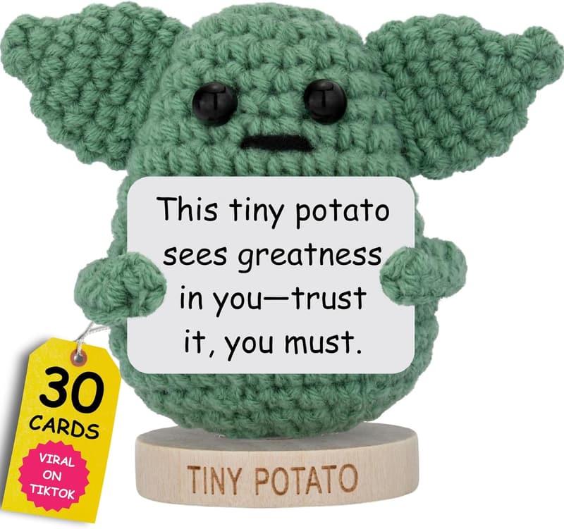 Mother's Day Emotional Support Crochet Doll
