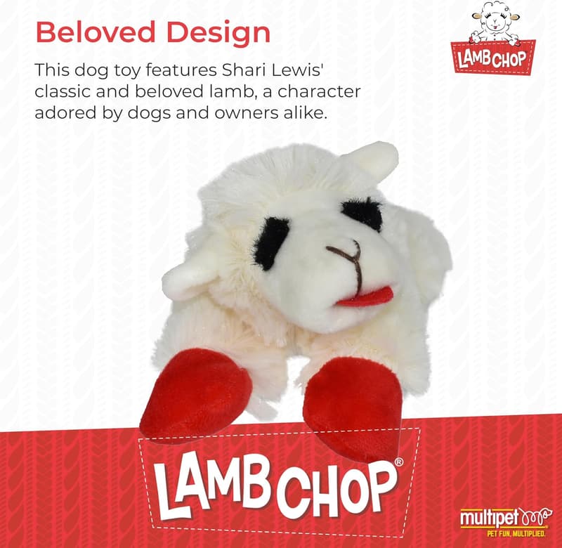 Dog Plush Squeaky Toy, Extra Soft 6