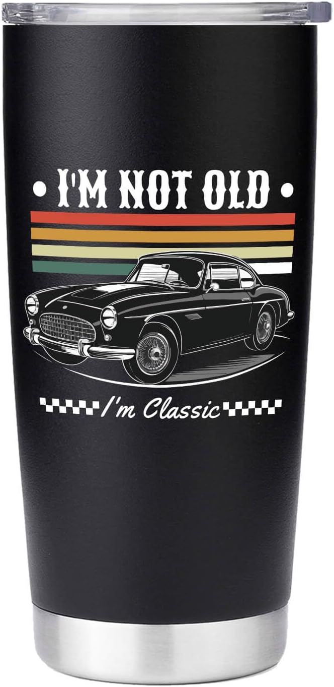 Father's Day Travel Tumbler, 20 oz Stainless Steel