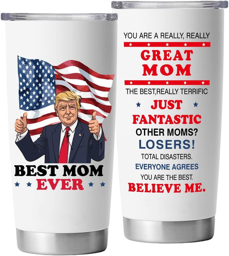 Mother's Day Travel Tumbler, 20 oz Stainless Steel