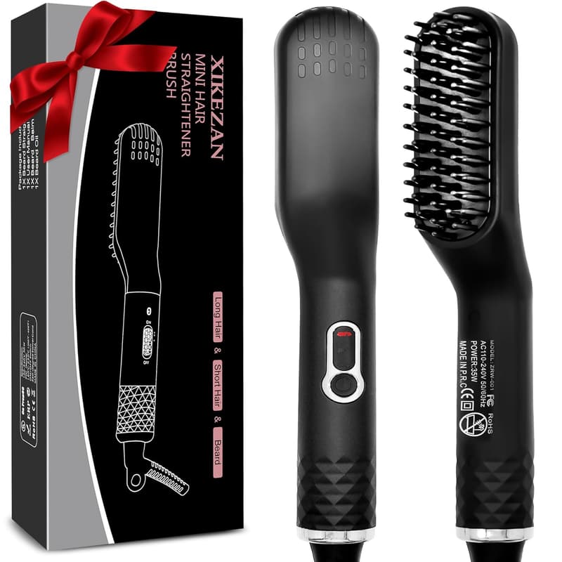Father's Day Heated Beard Straightener for Men