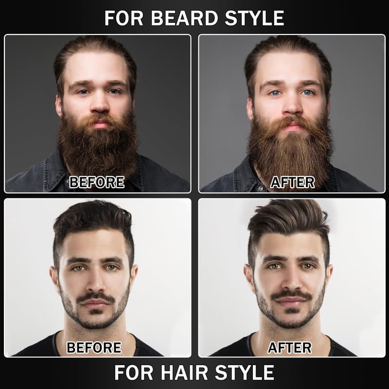 Father's Day Heated Beard Straightener for Men