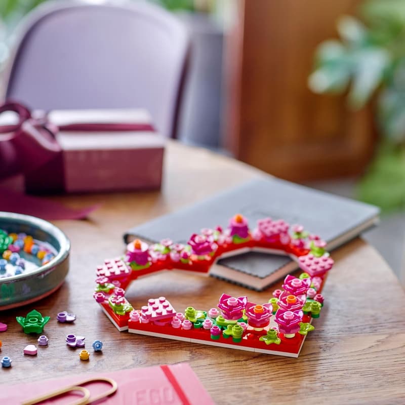 LEGO Heart Ornament Set for Kids Home Decoration