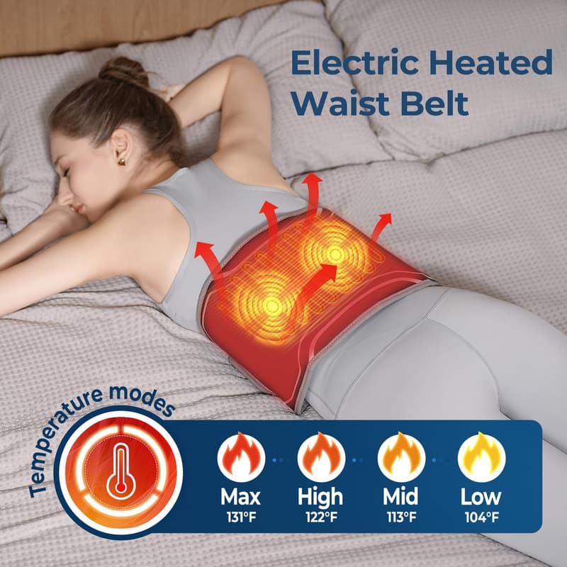 Back Pain Relief Heating Pad, 60