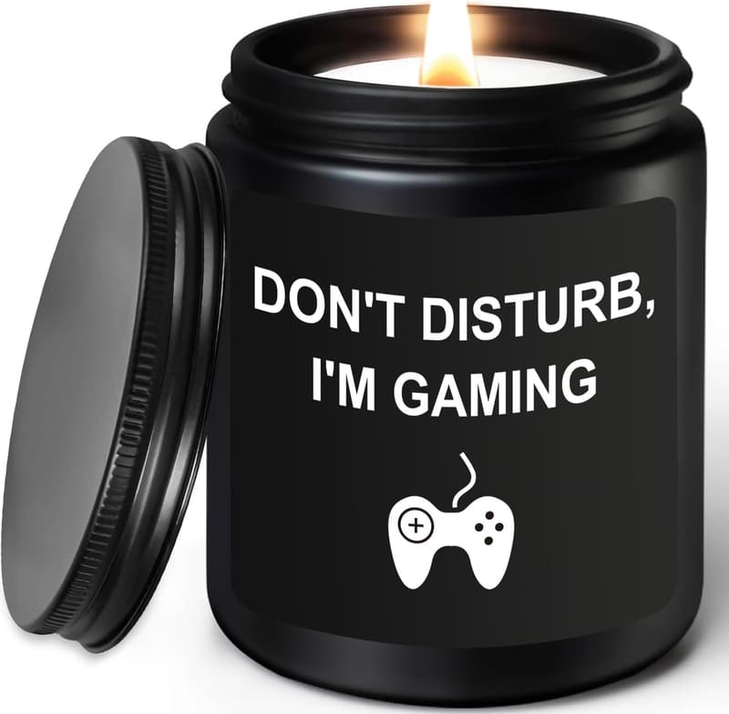 Father's Day Funny Gaming Candle for Men