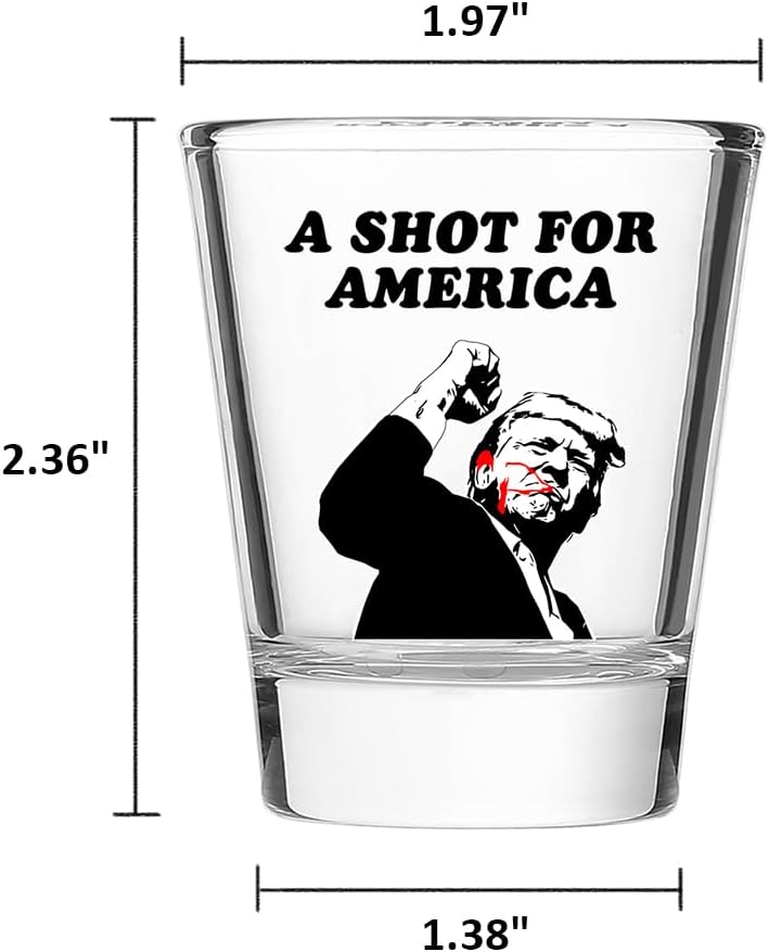 White Elephant 2024 Funny Shot Glass