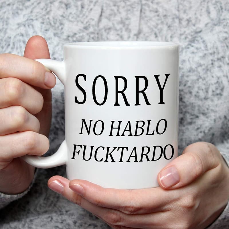 White Elephant Gift: Funny Quote Mug, 11 Oz