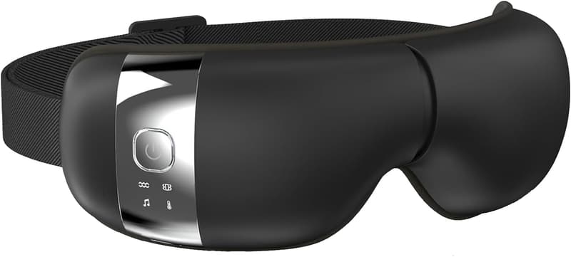 Eye Massager with Heat & Bluetooth for Eye Strain Relief