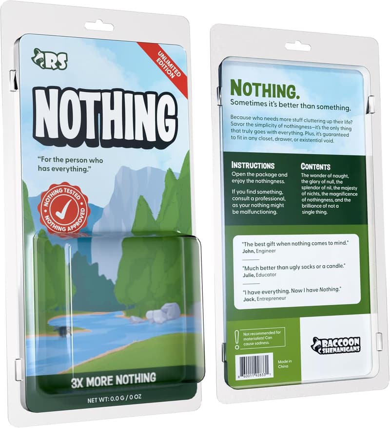 White Elephant Gift: Gag Box for Men