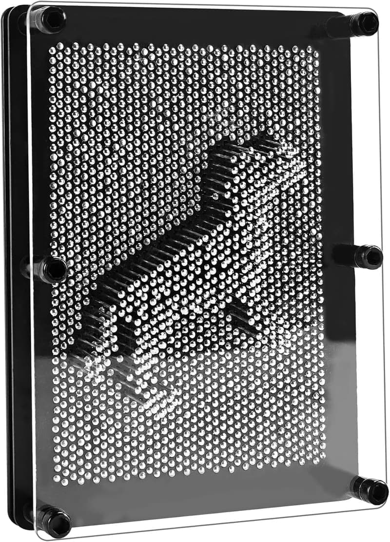 3D Metal Pin Art Board for Kids
