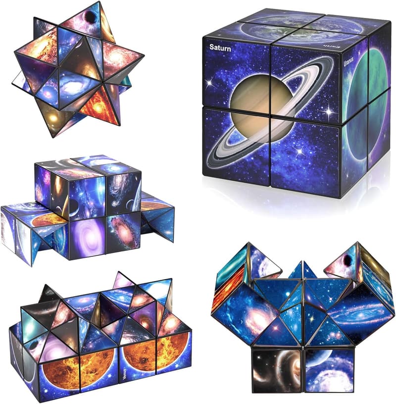 Yoshimoto Star Magic Cube Set for Kids & Adults