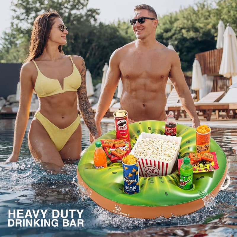 Floating Pool Tray Cooler for Adults - Watermelon Design