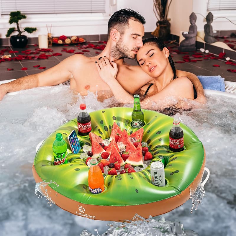 Floating Pool Tray Cooler for Adults - Watermelon Design